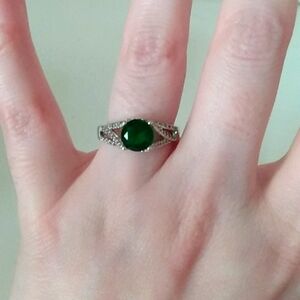 Fragrant Jewels Ring, Emerald Green